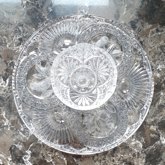 Vintage Hofbauer Byrdes Crystal Collection Cake - Picture 6 of 10